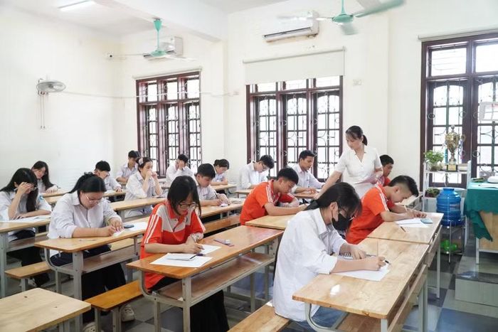 Nghệ An tổ chức thi thử tốt nghiệp THPT lần thứ 3 cho học sinh. Ảnh: Hồ Lài