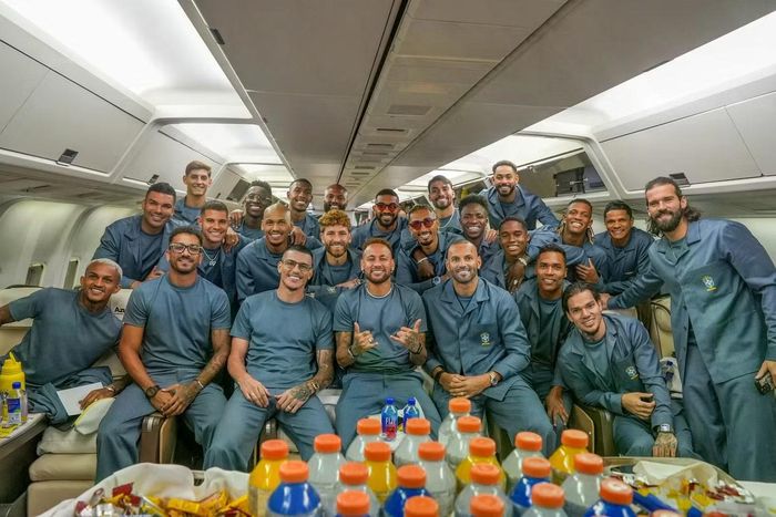 Các tuyển thủ Brazil rạng rỡ lên đường dự World Cup 2026.