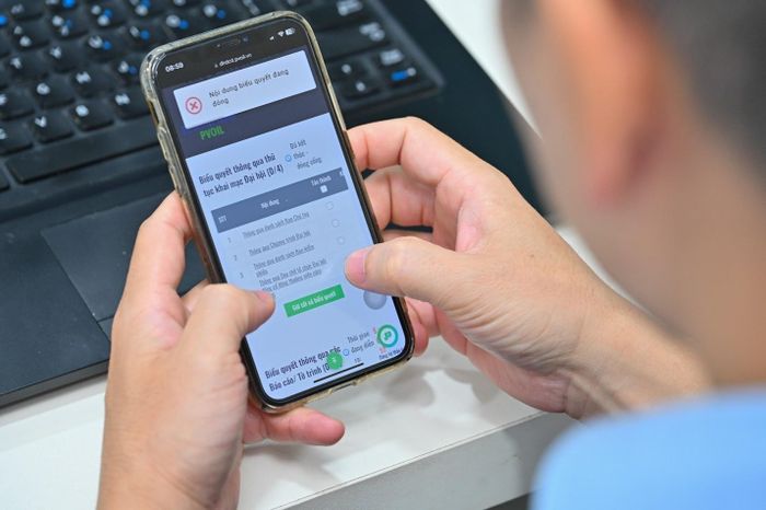 Nhiều doanh nghiệp đã ứng dụng công nghệ, tổ chức đại hội cổ đông trực tuyến, bỏ phiếu điện tử góp phần tiết kiệm chi phí và tạo điều kiện cho đông đảo cổ đông tham gia