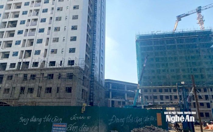 Các dự án cải tạo đang được tiếp tục thi công. Ảnh: Nguyễn Nam