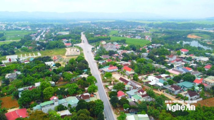 Một góc khu dân cư Đông Hiếu.