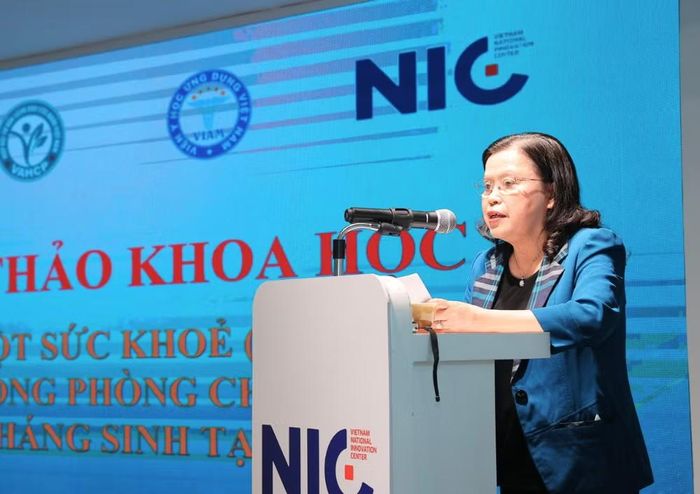Phó giáo sư Nguyễn Thị Xuyên - Chủ tịch Tổng hội Y học Việt Nam. (Ảnh: PV/Vietnam+)