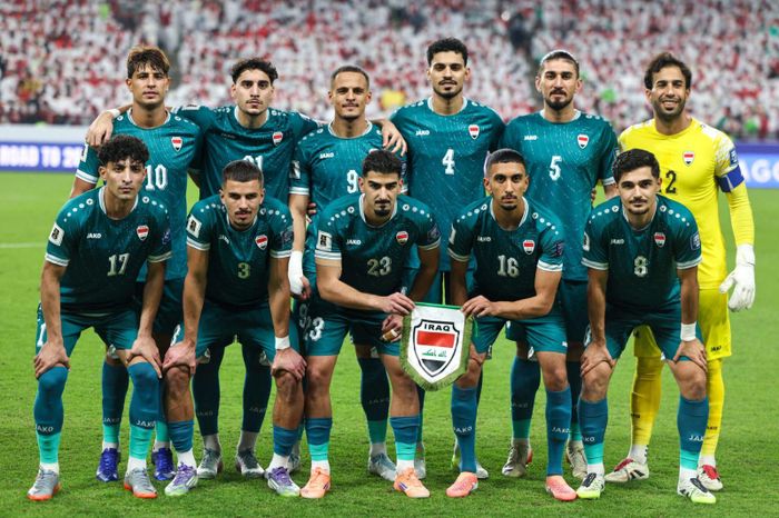 Đội tuyển Iraq đã hoàn tất khâu chuẩn bị cho World Cup 2026. Ảnh: AFP