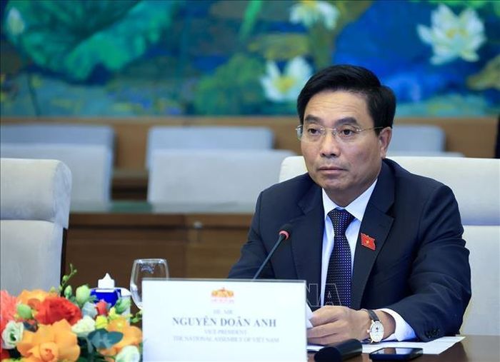 Phó Chủ tịch Quốc hội Nguyễn Doãn Anh phát biểu. Ảnh: Tuấn Anh/TTXVN