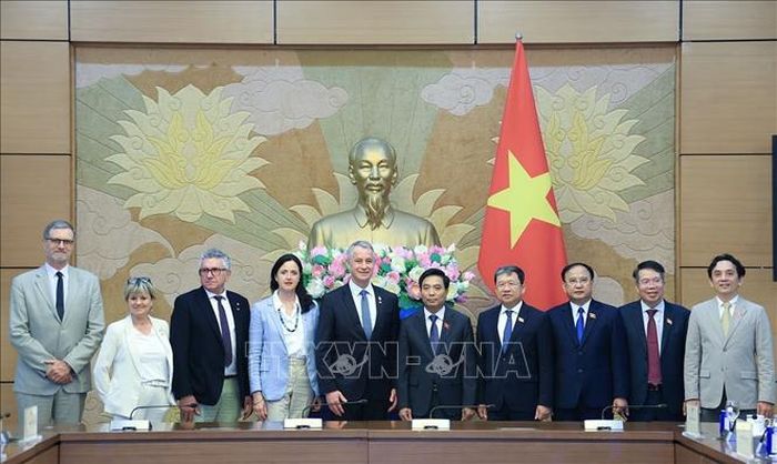 Các đại biểu chụp ảnh chung. Ảnh: Tuấn Anh/TTXVN
