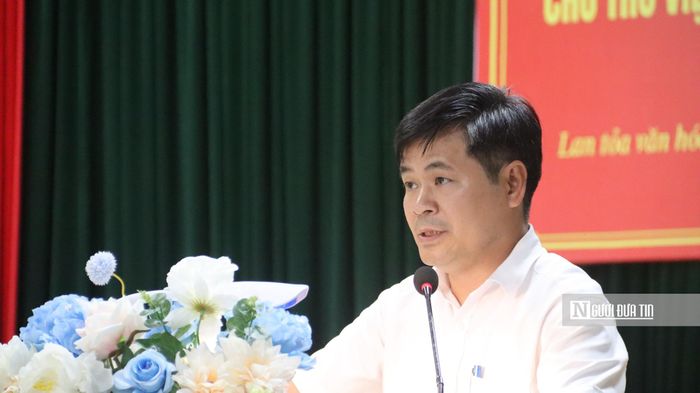 Ông Trương Văn Thuấn phát biểu tại sự kiện.