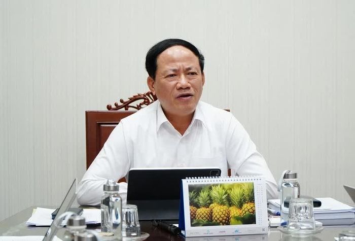 Chủ tịch UBND tỉnh Gia Lai Phạm Anh Tuấn phát biểu tại buổi làm việc.