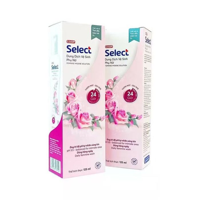 Một lô dung dịch vệ sinh phụ nữ Coop Select bị thu hồi khẩn cấp.