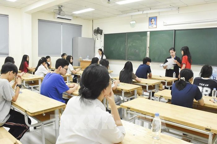 Công tác tổ chức kỳ thi được các điểm thi chuẩn bị nghiêm túc, chu đáo, tạo thuận lợi tối đa cho thí sinh. Ảnh minh họa: Nguyễn Cúc-TTXVN
