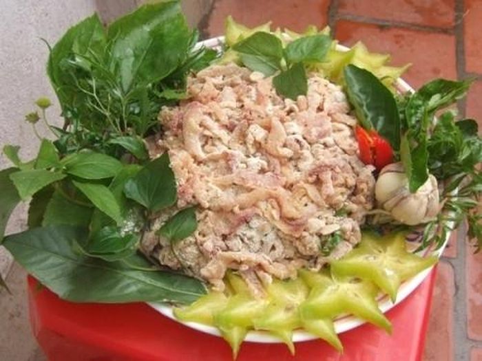Món gỏi cá nhệch.