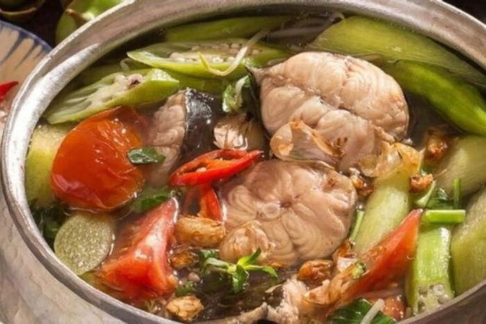 Canh chua cá ngát