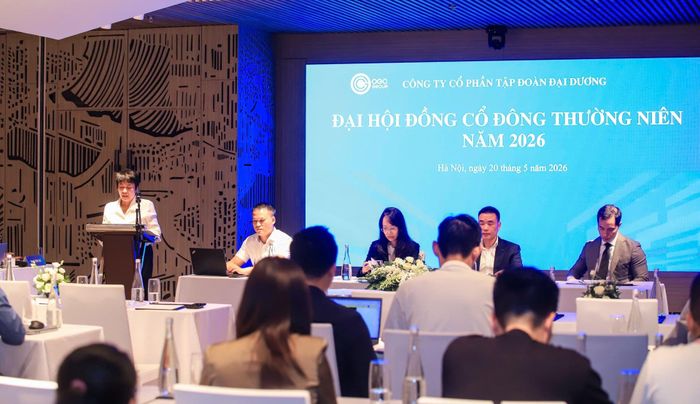 Đại hội cổ đông của OGC vừa qua. Ảnh: Markettimes