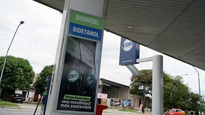 Argentina đang áp dụng bắt buộc tỷ lệ ethanol trong xăng là 12% (E12)