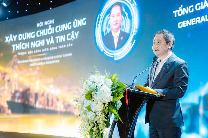 Ông Mai Xuân Sơn, Tổng Giám đốc T&amp;T Group phát biểu