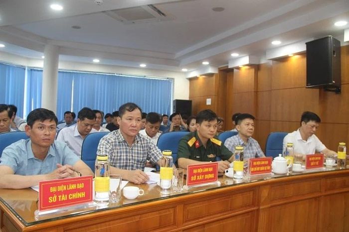 Các đại biểu tham dự hội nghị tại điểm cầu tỉnh Thanh Hóa.