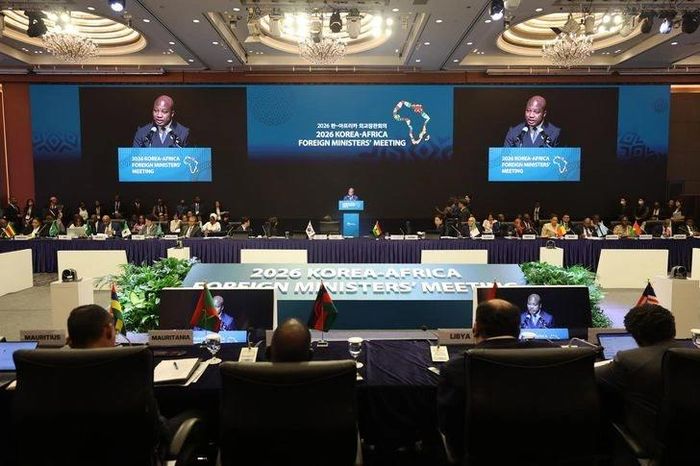 Hội nghị Bộ trưởng Ngoại giao Hàn Quốc – châu Phi 2026 diễn ra tại khách sạn Lotte, trung tâm Seoul, ngày 1/6/2026. Ảnh: Yonhap.