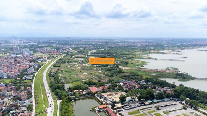 Theo phê duyệt, Trục đại lộ cảnh quan sông Hồng có 18 dự án thành phần. Trong đó, dự án thành phần 9 là cụm công viên tại bãi sông Liên Mạc - Thượng Cát - Phú Thượng với tổng diện tích hơn 154 ha. Đây là dự án thành phần thuộc Nhóm 2 - các dự án đầu tư công viên cảnh quan, vui chơi giải trí trong tổng thể Trục đại lộ.