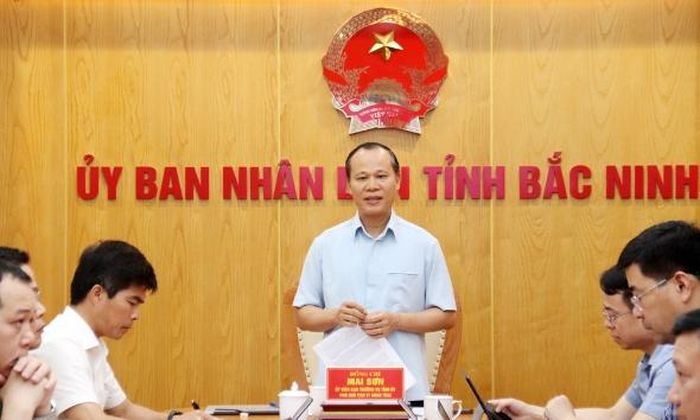  Đồng chí Mai Sơn quán triệt các nhiệm vụ về kiểm tra, xử lý hành vi xâm phạm quyền sở hữu trí tuệ trên địa bàn tỉnh. 