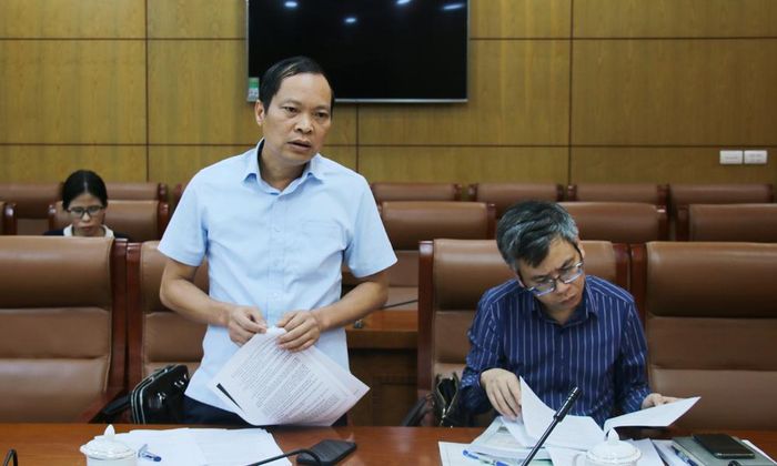 Đại diện Quỹ Phát triển đất giải trình làm rõ một số nội dung về bổ sung nguồn Quỹ.