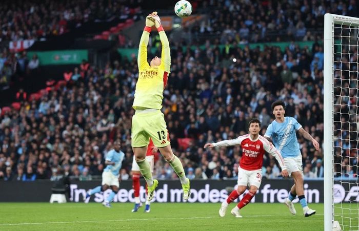Kepa Arrizabalaga đã có mùa giải thất vọng.