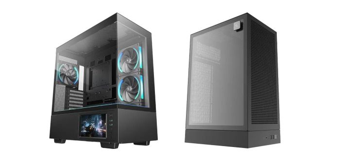 CH690 LCD mở rộng dòng vỏ máy tích hợp màn hình toàn cảnh của DeepCool