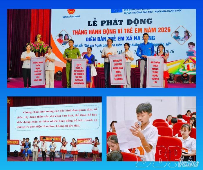 Những thông điệp được trẻ em gửi gắm tại "Diễn đàn trẻ em" xã Na Sang 2026.