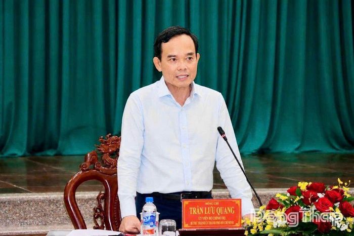 Đồng chí Trần Lưu Quang đánh giá cao tinh thần trách nhiệm và sự phối hợp chặt chẽ của Ban Thường vụ Tỉnh ủy Đồng Tháp với Đoàn Kiểm tra trong quá trình thực hiện nhiệm vụ.
