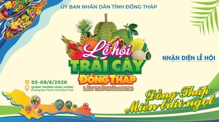 Lễ hội sẽ diễn ra trong 4 ngày, từ ngày 5 đến 8-6-2026.
