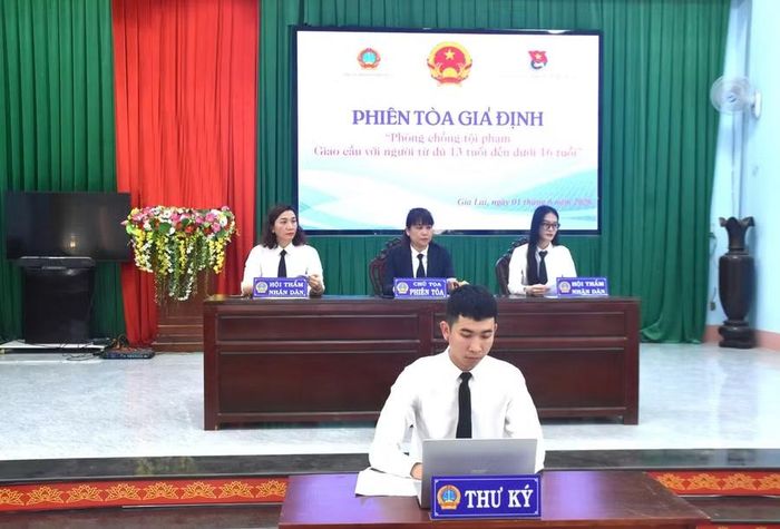  Phiên tòa giả định được xem là giải pháp tuyên truyền có hiệu quả về kiến thức pháp luật cho người dân. Ảnh: ĐVCC 