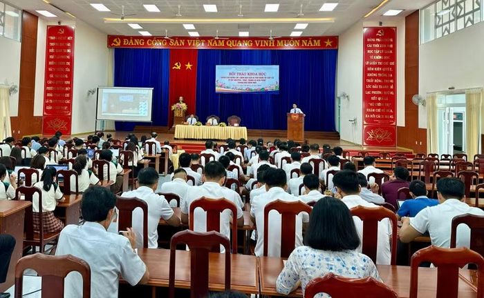  Quang cảnh hội thảo. Ảnh: Hà Duy 