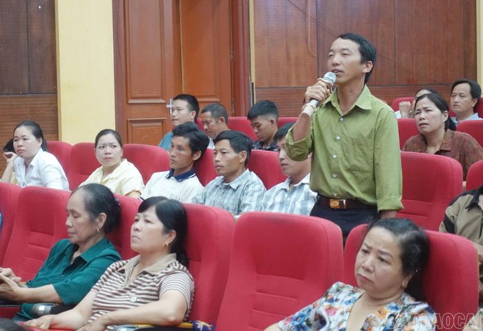 Các đại biểu tập trung thảo luận, đóng góp ý kiến vào dự thảo phương án.