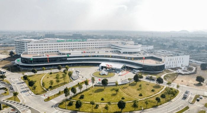 Bệnh viện Bạch Mai cơ sở 2. Ảnh: Như Ý