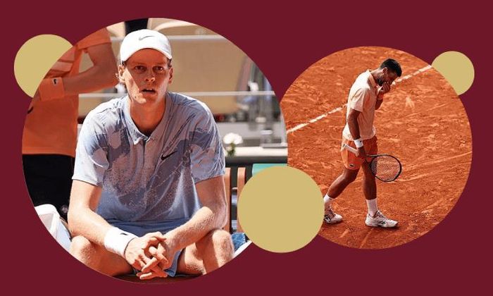 Nắng nóng là thứ bào mòn sức mạnh của Sinner và Djokovic
