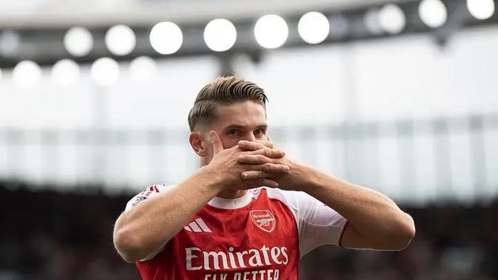 Viktor Gyokeres đóng góp 21 bàn thắng ngay trong mùa giải đầu tiên cập bến Emirates.