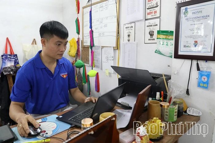 Anh Vũ Đăng Điệp mong muốn có thể mở rộng cơ sở sản xuất để hỗ trợ cho nhiều thanh niên có việc làm ổn định tại quê hương.