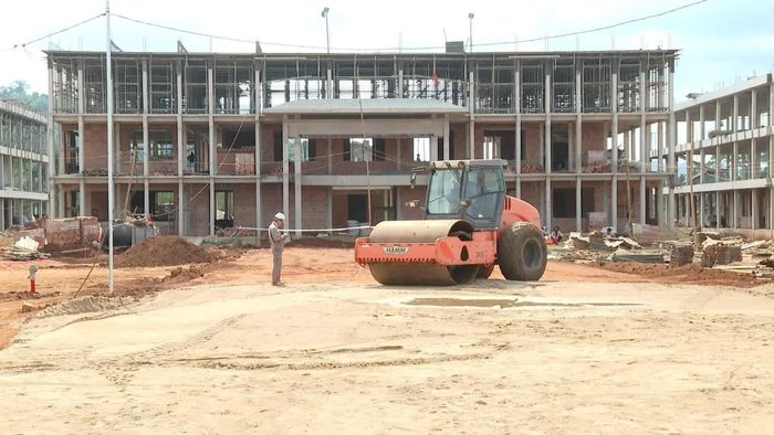 Công trình Trường nội trú tiểu học và THCS Hướng Phùng - Ảnh: N.M.P