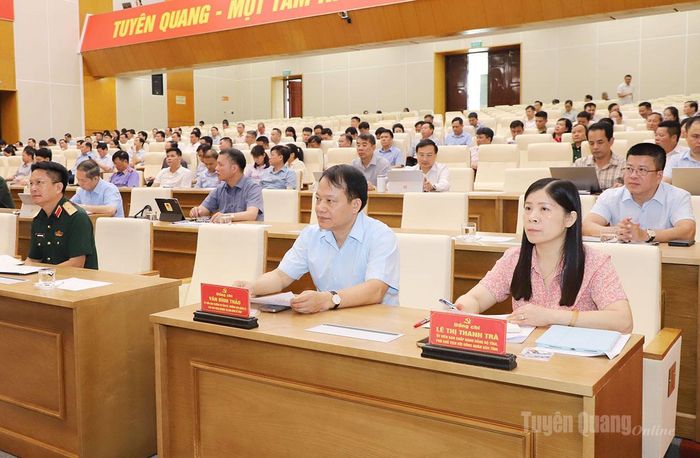 Các đại biểu dự lớp bồi dưỡng.