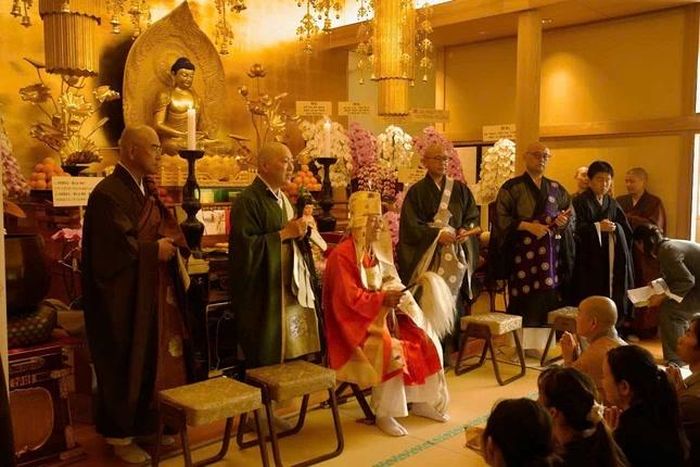Lễ nhập tự, khánh thành chùa Đại Ân diễn ra trong niềm hoan hỷ của chư Tăng Ni và đại chúng