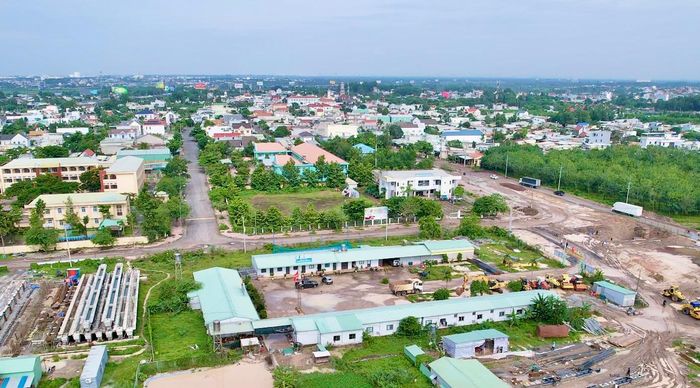 Một góc đô thị Long Thành.