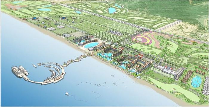 Phối cảnh dự án Khu văn hóa, thể dục thể thao, vui chơi, giải trí kết hợp thương mại dịch vụ, du lịch 1.
