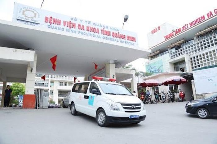 Bệnh viện Đa khoa tỉnh Quảng Ninh nơi cháu V.V.Q nhập viện trong tình trạng ngừng tuần hoàn.
