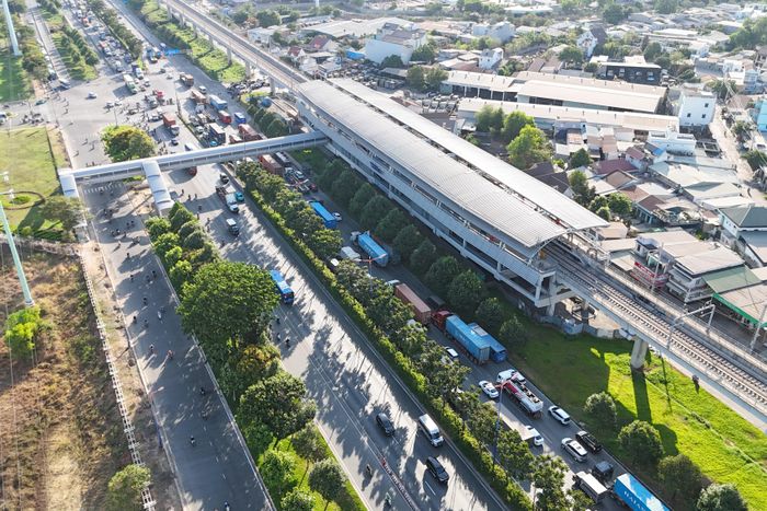 TP. Hồ Chí Minh cũng định hướng xây dựng cơ chế khai thác chung cho các tuyến đường sắt đô thị trong tương lai. Ảnh: Thạc Hiếu