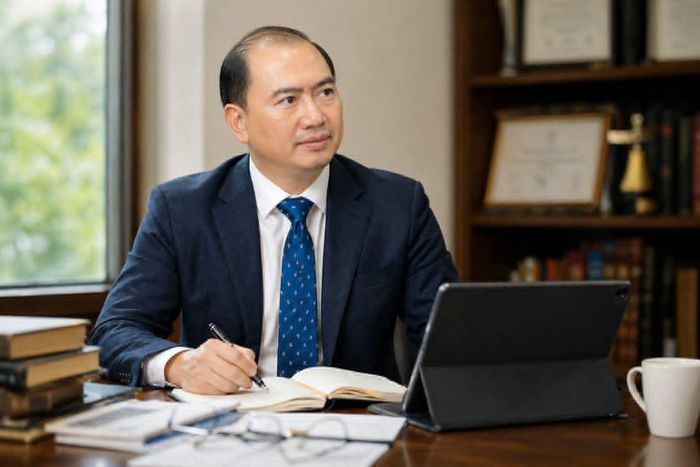 Luật sư Trương Anh Tú - Chủ tịch TAT Law Firm trao đổi với PV.