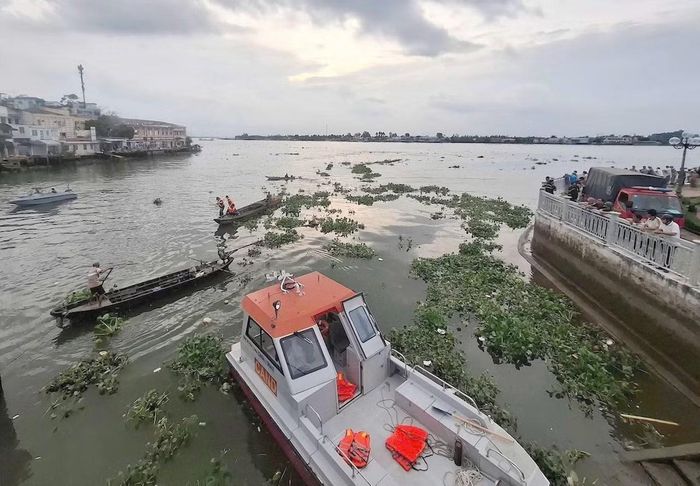 Khu vực nơi nhóm trẻ tắm sông, dẫn đến đuối nước.