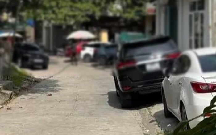 Khu vực tổ 13, khu 2A, phường Cao Xanh, nơi xảy ra vụ việc.