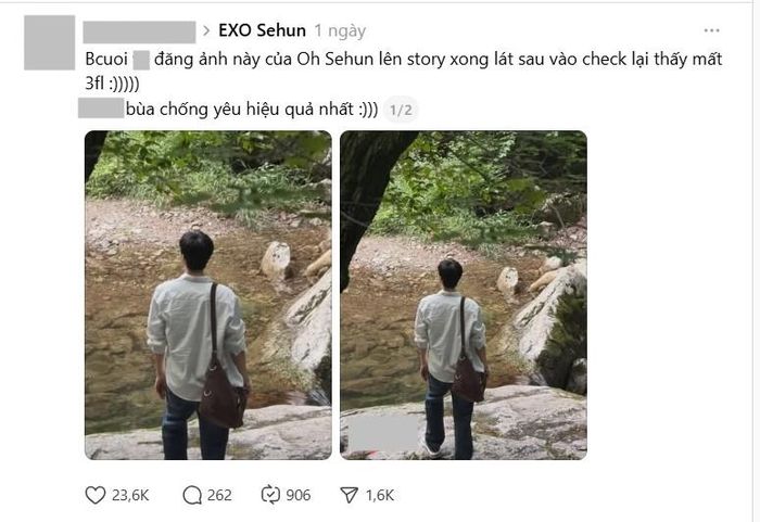 Hội chị em đua nhau bắt trend đăng ảnh Oh Sehun, người yêu cũ, mập mờ chủ động nhắn tin liền. Nguồn: minimiamayy, vk_nam_no, hetnhonyc, mxh.