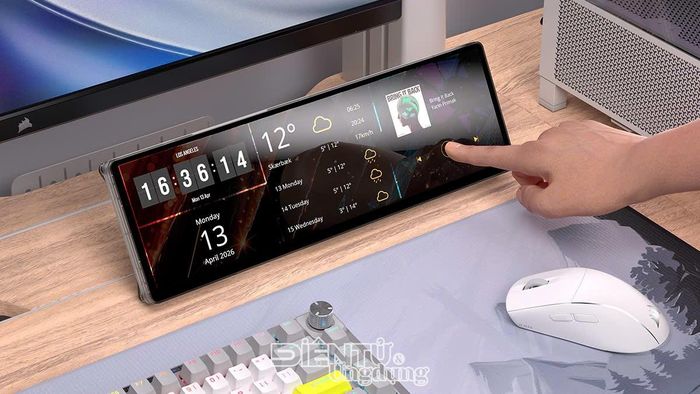 Màn hình cảm ứng LCD XENEON EDGE 14.5" phiên bản màu Crystal & Smoke