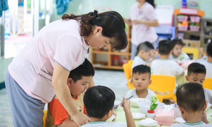  Phương án cho trẻ tiếp tục học tại trường mầm non trong dịp hè được nhiều phụ huynh lựa chọn (Ảnh minh họa).