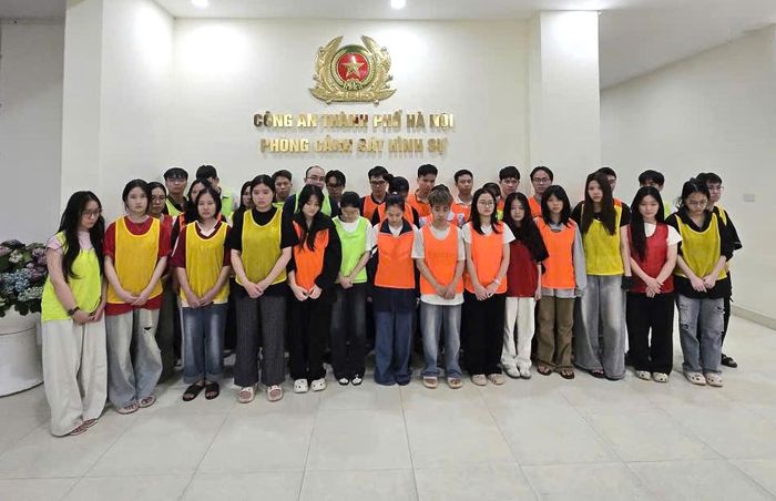 Các đối tượng trong vụ án.