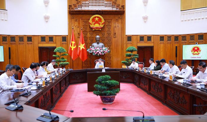 Quang cảnh cuộc họp. (Ảnh: VGP)